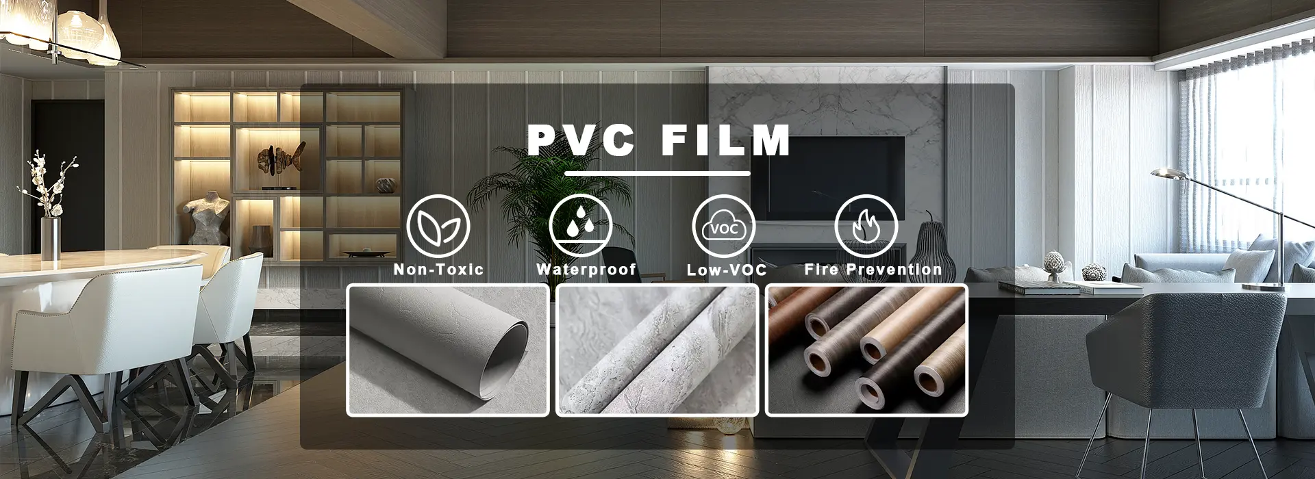 Ụlọ ọrụ ihe nkiri PVC